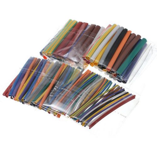 144pc 2:1 heat shrink tube tubing heatshrink sleeve sleeving 12 colors wire caus for sale
