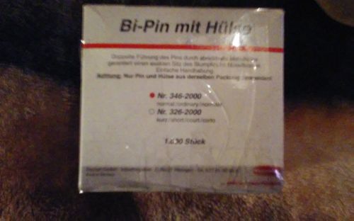 Renfert Bi-Pin Normal with Sleeve 1,000 pins