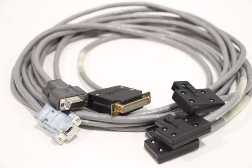 Lot of (3) Intermec Universal Cable INT-049300 10 Pin DB9 DB25 AMP +Priority SH
