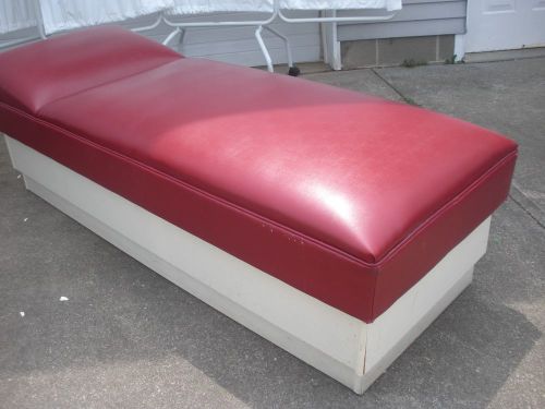 Red medical bed first aid station tatoo massage bed w/ paper dispenser 1295.00 for sale