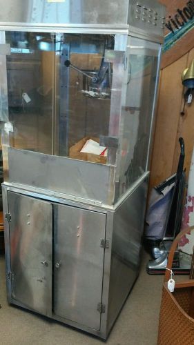 Gold medal popcorn popper machine warmer &amp; oil pump model 2023 16oz kettle astro for sale