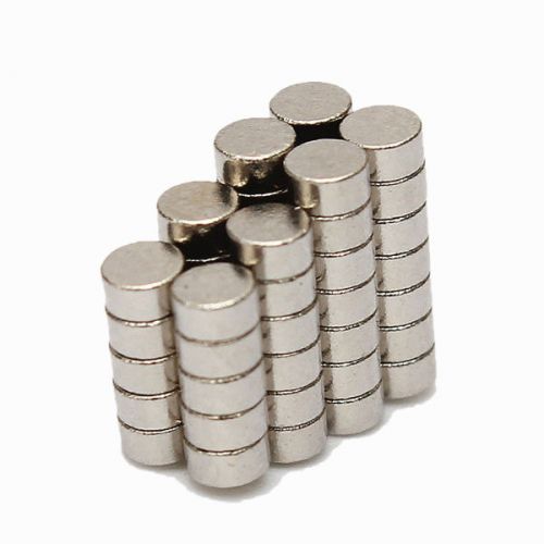 50pcs N45 2x1mm Strong Disc Magnets  Rare Earth Neodymium Magnets
