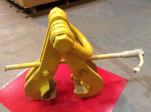S4A Large Frame Beam Clamp, 22,4000 lb capacity, Yellow