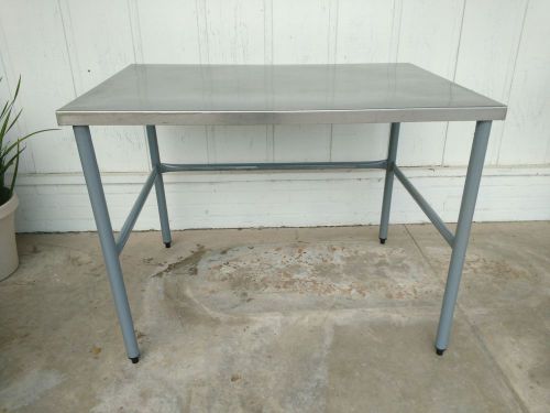 Stainless steel prep table 48&#034; x 34 1/2&#034; x 35&#034; #1211 for sale