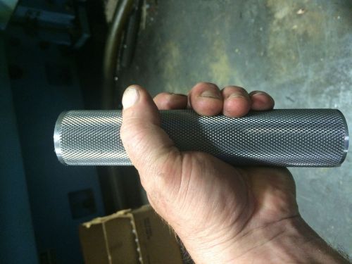 1-1/2 diameter knurled metal tubing rod bar handle for sale