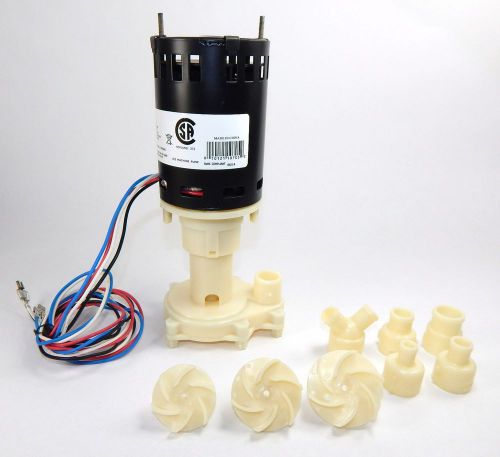 Little giant universal ice machine replacement pump 115/230v rim-u # brpap1 for sale