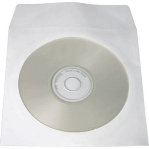 2,000 Paper CD Sleeves with Window &amp; Flap