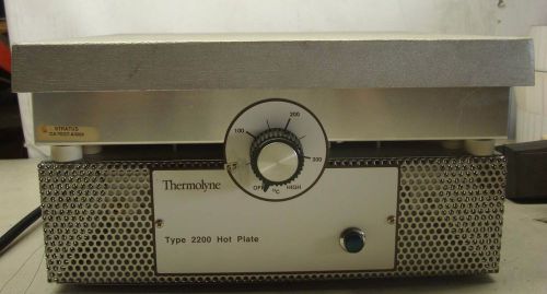 Thermolyne Type 2200 Hot Plate for Lab Use HPA2235M 12x12 Surface 120V 13.3 Amps