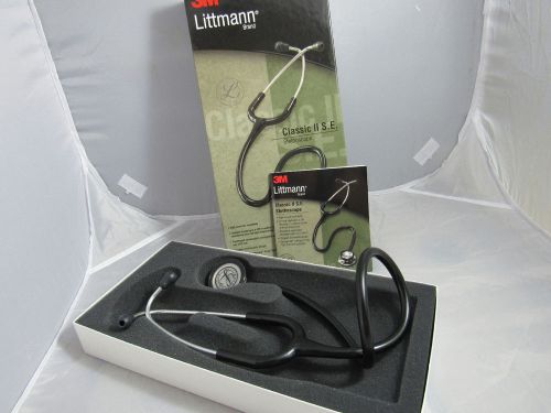 3M Littmann Classic II S.E. Stethoscope, Black