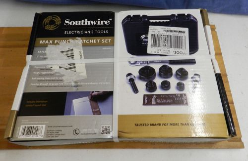 Southwire Electricians Max Punch Ratched Set MPR-01SD Knockout Punches