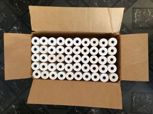 2 1/4 x 54 100 Thermal Printer Paper Rolls for the Nurit 8000, 8010, 8020