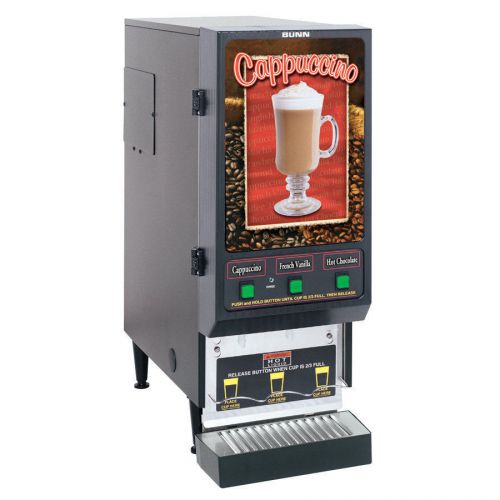 Bunn FMD-3 SS Fresh Mix Cappuccino / Espresso Machine Cafe Latte Dispenser