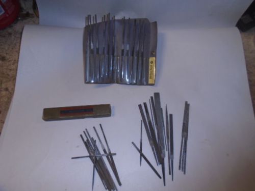 Machinist tools lathe mill machinist lot of jewelers files for sale