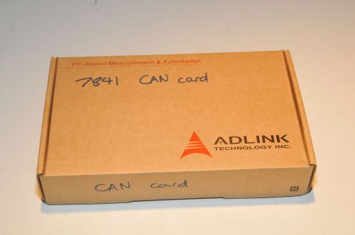 Adlink cPCI-7841 Dual-port Isolated CAN Interface Card  New in the box!