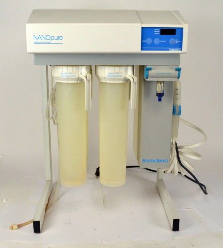 Barnstead thermolyne d4744 nanopure water filtration system w/ d4700 wand for sale