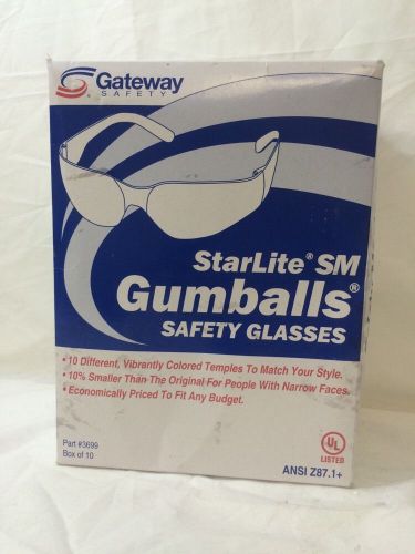 Gateway Safety StarLite SM Gumballs  10 Safety Glasses #3699 E022 J