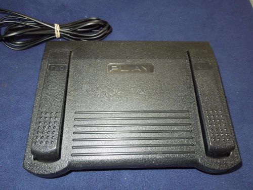 DICTAPHONE 0502845 TRANSACTION TRANSCRIBER FOOT PEDAL WORKING