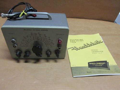 Heathkit RF Signal Generator SG-8 + Manual