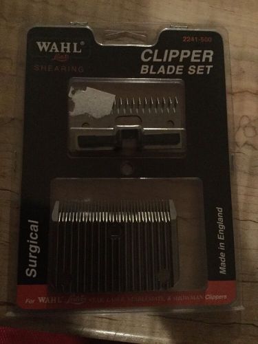 Wall Lister Shearing Surgical Clipper Blade Set New