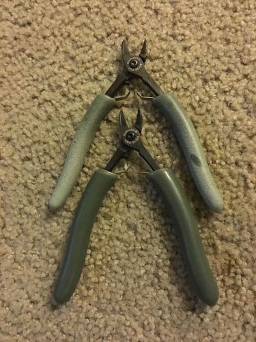 Lot Of 2 Swanstrom Oval Head Wire Cutters S512E Made In USA