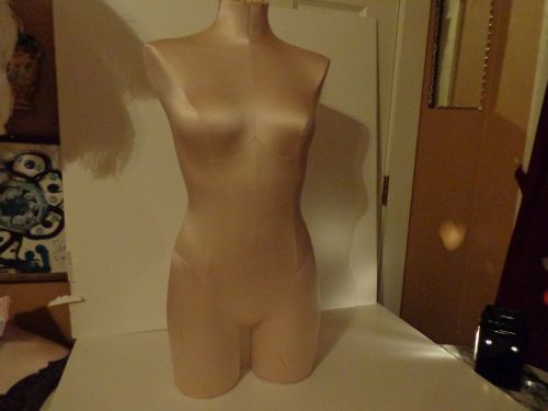 Victoria&#039;s Secret~Pink Satin~Female Full Torso Mannequin~Used  Store Display