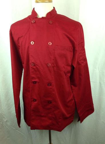 Rich Red Size Medium Chef Works Chefs Coat New with Tags