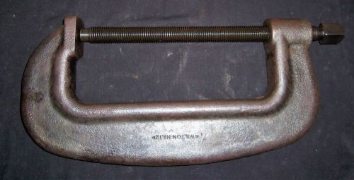 Wilton no. 12 c-clamp, 12-3/8 in, 40, 000 lb. clamping pressure for sale