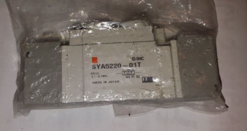 Smc sya5220-01t pneumatic piloted valve, new for sale