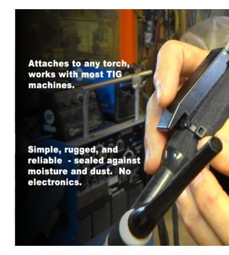 Tig controller torch mounted touch 4 for sale