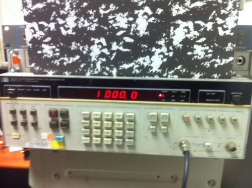 HP 3325A SYNTHESIZER/FUNCTION GENERATOR, OPTION: HP-IB, Fuly tested !