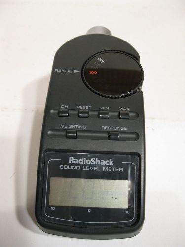 RadioShack Digital Sound Level Meter CAT: 33-2055 Tested
