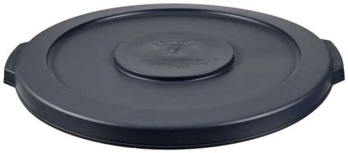 Impact 7711-3 gator polyethylene lid, 16&#034; diameter x 1-3/16&#034; height, gray, for 1 for sale