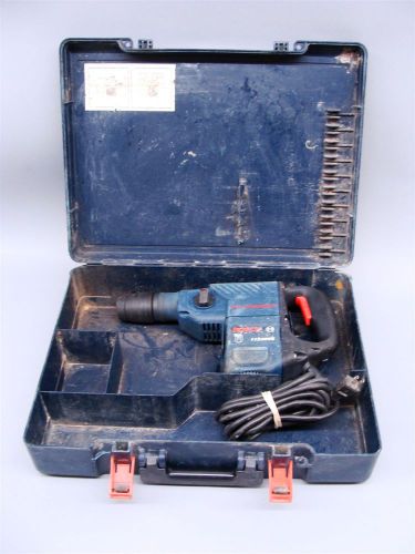 Bosch 11236vs 1 1/8&#034; 7.5 amp rotary hammer drill sds-plus w/case as-is for sale