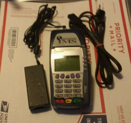 Verifone Omni 3750 Debit Credit Card Terminal Untested. Power cable included.
