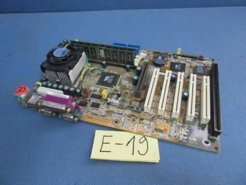 Iwill VA133plus Mother board W/ CPU Memory Pulled from (IXIA 1600)