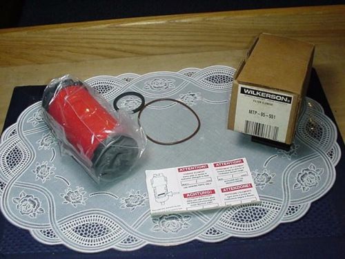 Genuine Wilkerson MTP-95-551 Filter &amp; Gaskets, Element NEW IN BOX!