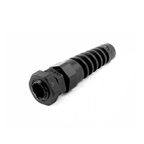 uxcell? PG7 Thread 3-6.5mm Wire Strain Relief Protective Spiral Cable Gland