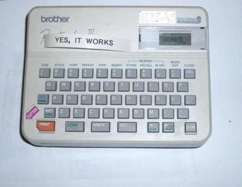 Vintage 1990&#039;s Brother P Touch III 3 Portable Label Maker