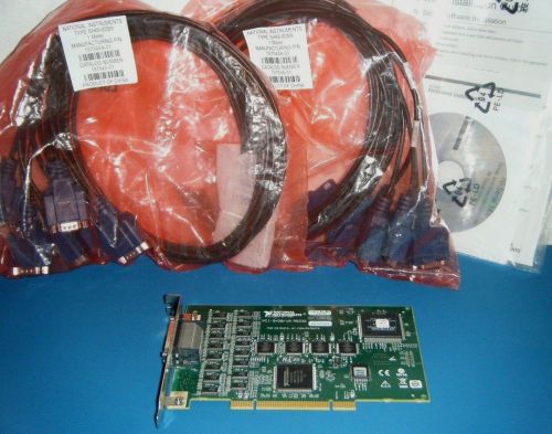 *Tested* National Instruments NI PCI-8430/16, 16-Port RS232 w/ Cables &amp; Software