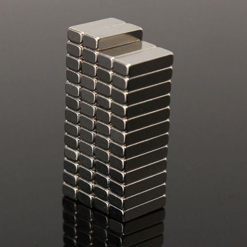 50pcs N35 8mmx3mmx2mm Strong Block Magnets Rare Earth Neodymium