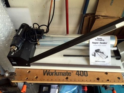 Koala Packaging  24&#034; Deluxe I-Bar Sealer Shrink Wrap Machine w/ Heat Gun