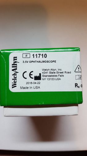 GENUINE WELCH ALLYN 3.5V #11710 OPHTHALMOSCOPE - HEAD ONLY
