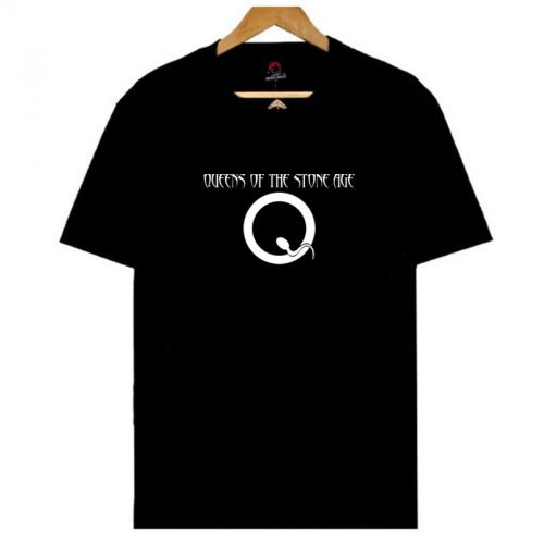 Queens Of The Stone Age Logo Mens Black T-Shirt Size S, M, L, XL - 3XL