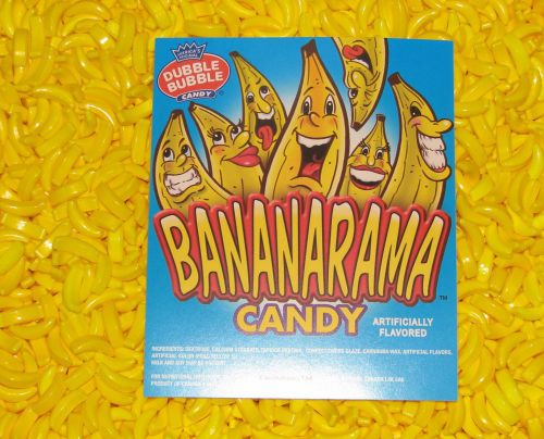 Bananarama Banana flavored  Hard Candy 1/2 pound bulk bag approx 350 pieces