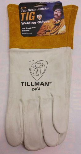 TILLMAN 24CL TIG Welding  GLOVES Large Top Grain Kidskin