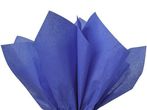 Sapphire Blue Tissue Paper 20&#034; X 30&#034; - 48 Sheet Pack