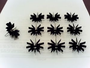 LOT OF 10 - Heat Sinks for TO-39 or TO-5 Transistor - NOS Radial 10-Finned Sink