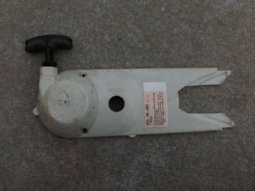 stihl ts 400 concrete cutoff saw starter recoil cover used oem