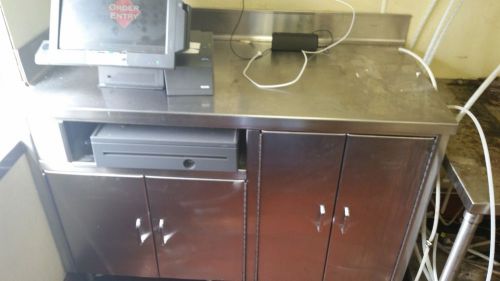 Stainless Steel Enclosed  Table 52x25x37