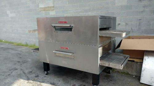 Blodgett mg-3270 gas double stack high production pizza oven for sale